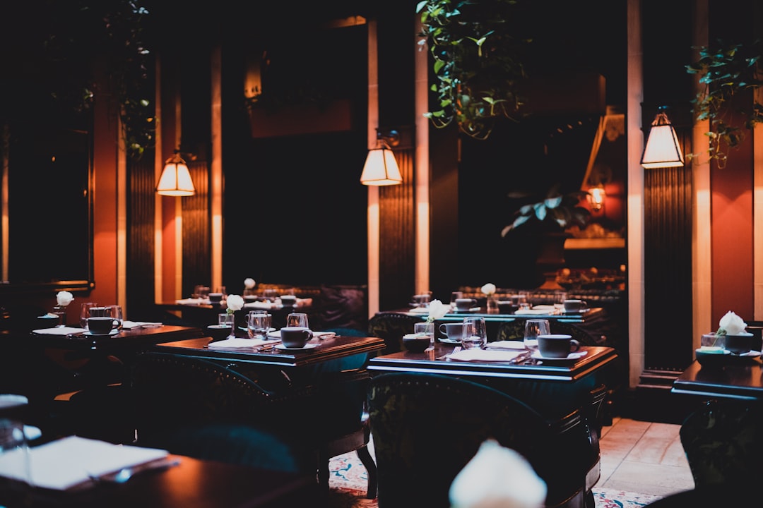 Authentic North Indian Restaurant Interior with traditional decor